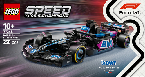 LEGO Speed Champions - BWT Alpine F1 Team racewagen - Afbeelding 7