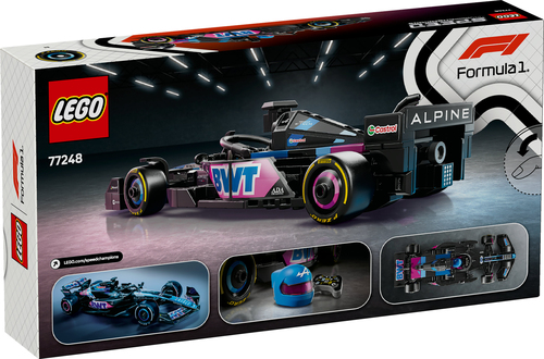 LEGO Speed Champions - BWT Alpine F1 Team racewagen - Afbeelding 8