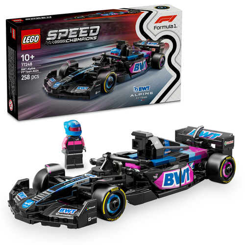 LEGO Speed Champions - BWT Alpine F1 Team racewagen - Afbeelding 9