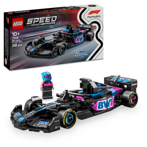 LEGO Speed Champions - BWT Alpine F1 Team racewagen - Afbeelding 10