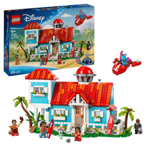 LEGO Disney - Lilo en Stitch strandhuis - Afbeelding 9