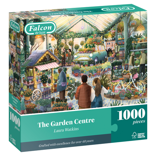 Puzzel Falcon de luxe - The garden centre 1000st