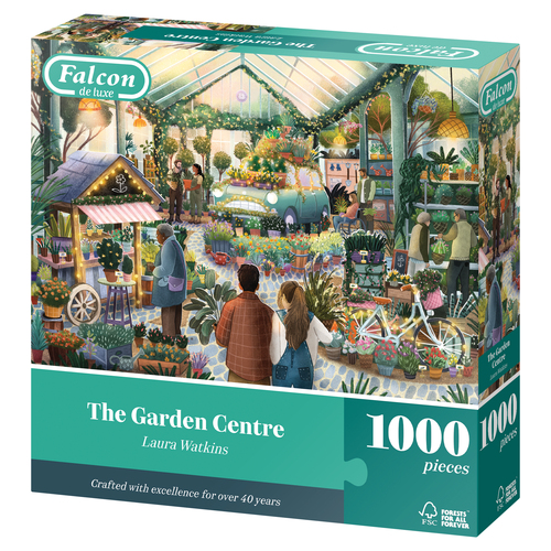 Puzzel Falcon de luxe - The garden centre 1000st - Afbeelding 2
