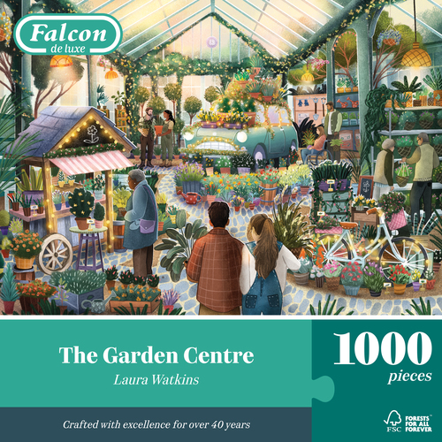 Puzzel Falcon de luxe - The garden centre 1000st - Afbeelding 3