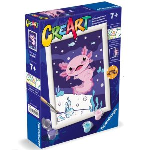 CreaArt schilderen op nummer – Axolotl