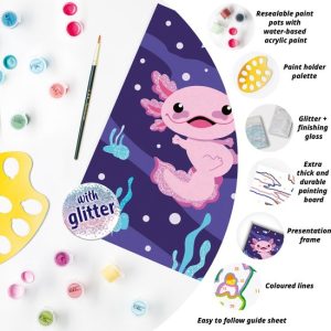 CreaArt schilderen op nummer – Axolotl