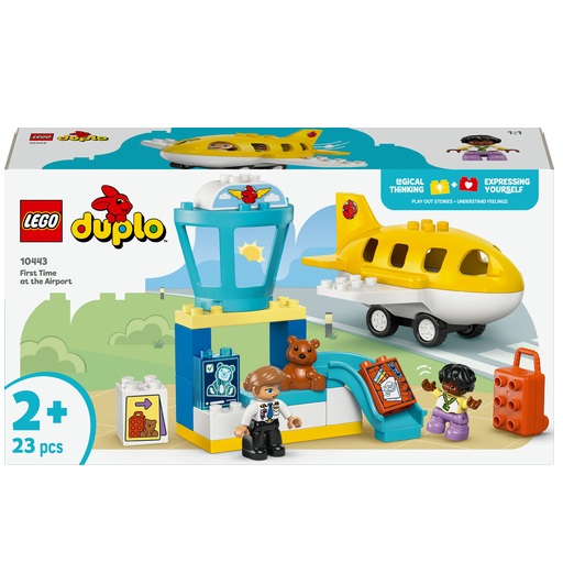 LEGO Duplo - Voor het eerst op het vliegtuig