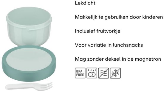 Fruitbox campus 300ml - Forest Friends - Afbeelding 3