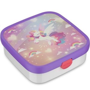 Bento Lunchbox Campus groot – Unicorn Glow