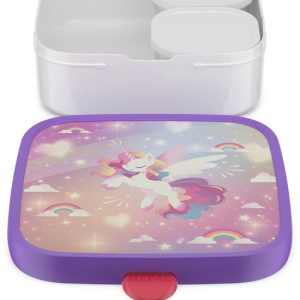 Bento Lunchbox Campus groot – Unicorn Glow