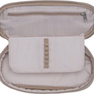 Etui Beckmann ovaal leeg Beige