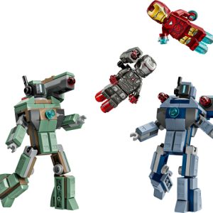 LEGO Marvel – Iron Man en War Machine vs Hammer Drones