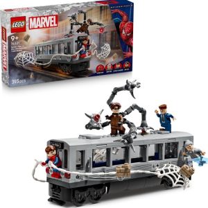 LEGO Marvel – Spider-Man vs Doc Ock metroduel scene – 76321