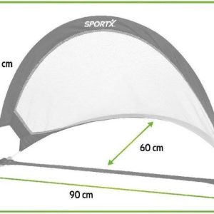 Sporx 2 opvouwbare voetbalgoals