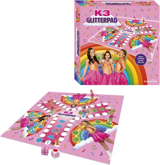 K3 - Spel Glitterpad - Afbeelding 2