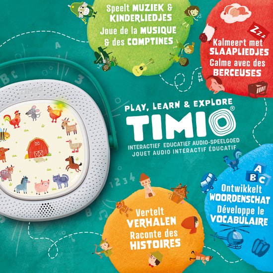 Timio Player + 5 discs oplaadbaar - Afbeelding 4