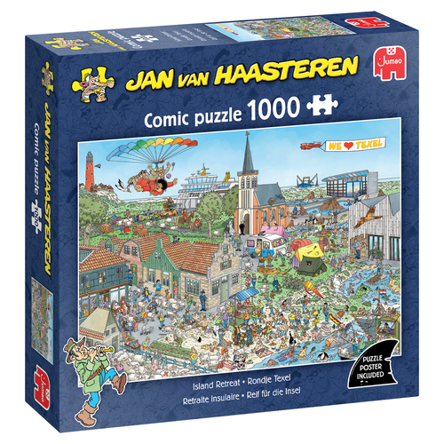 Jan van Haasteren - Rondje Texel (1000 stukjes)