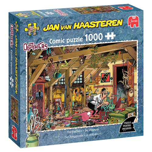 Jan van Haasteren - Oldtimers - De Vrijgezel - 1000st