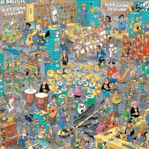 Jan van Haasteren – De Muziekwinkel & Vakantiekriebels (2x1000st)