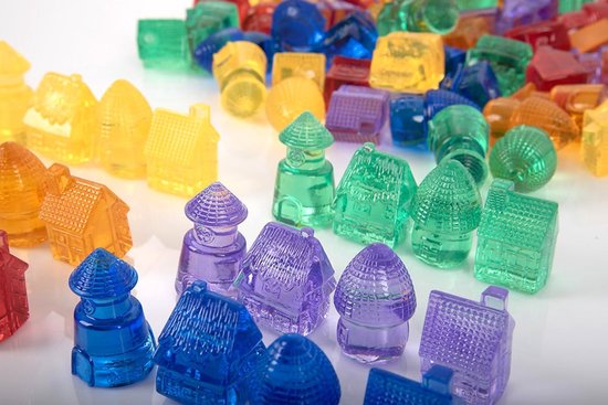 TickIt - Transparante kleurrjke huizen - Afbeelding 3