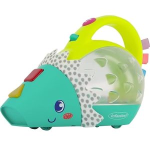 Infantino – Push & Pop Musical Light-Up Mini Stofzuiger