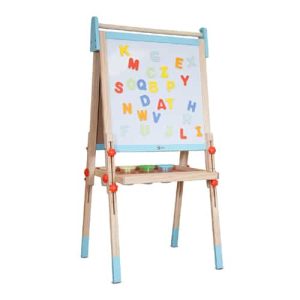 Houten Krijt/Magneetbord 54x45x113cm