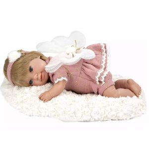 Arias – Pop Sora Roze Met Vleugels En Kussen 35cm