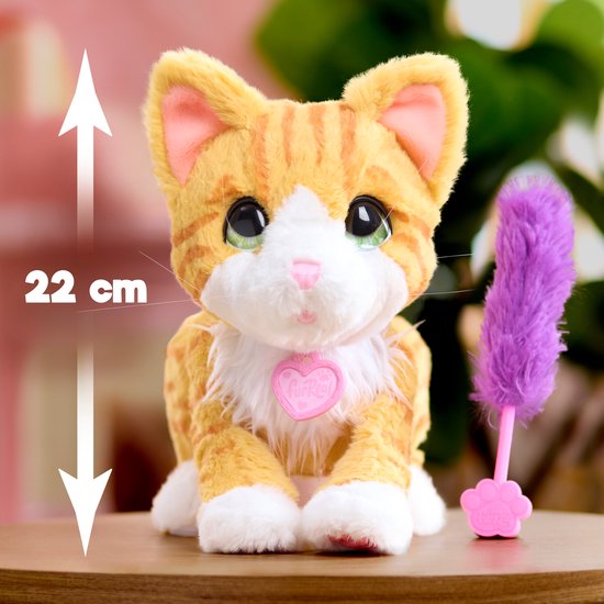 FurReal Bella De kat - Interactieve Pluchen Knuffel - Afbeelding 4
