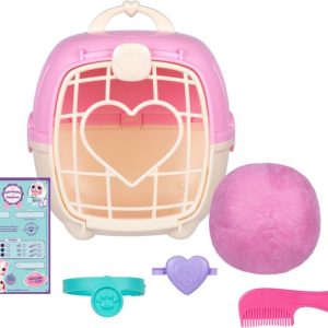 Scruff a Luvs – Roze Mystery Knuffel in Draagmand