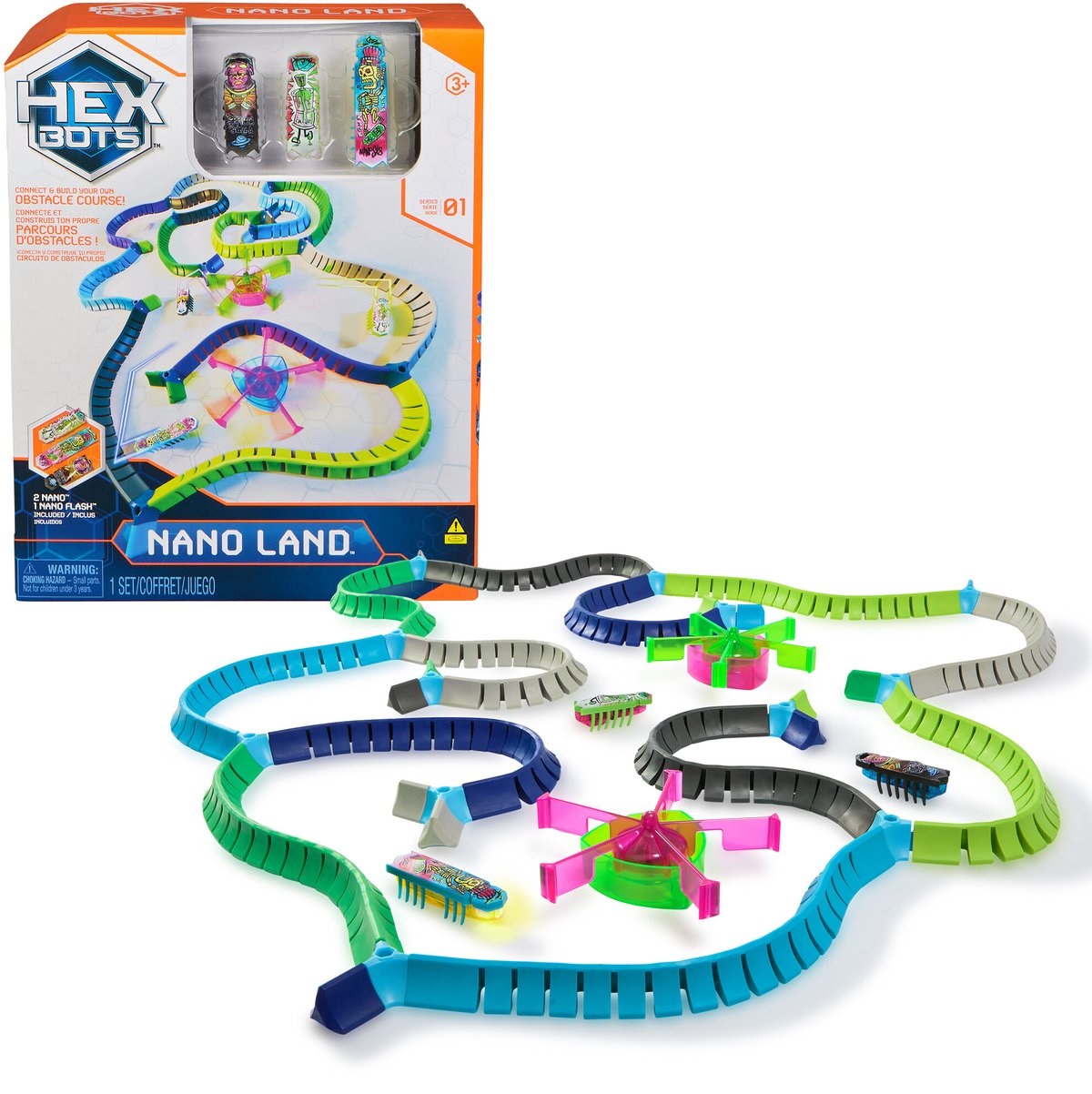 Hex Bots Nano Land Speelset