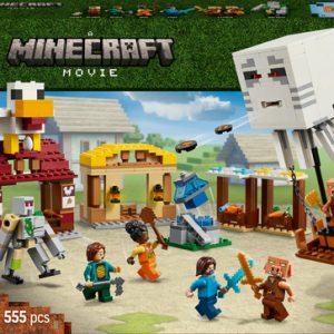 LEGO Minecraft De Ghast-ballon aanval op het dorp