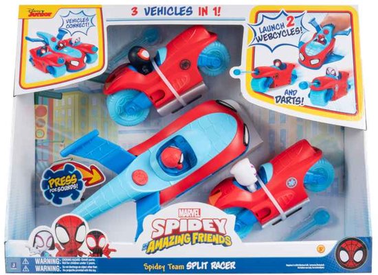 Spidey and his Amazing Friends - 3i n1 Team Split Racer - Afbeelding 6