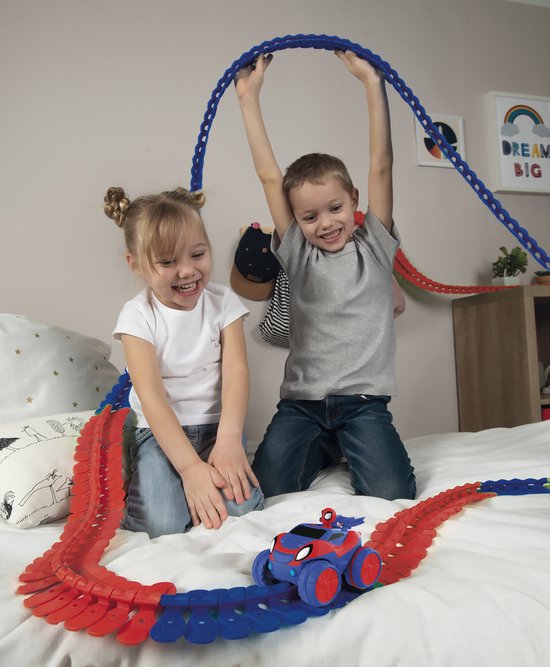 Disney Marvel Spiderman - Flextreme Discovery Set - Racebaan - Afbeelding 3