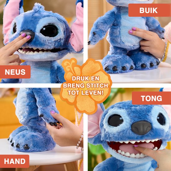 Disney Stitch - Ultimate Stitch - Interactieve pluchen knuffel - Afbeelding 2