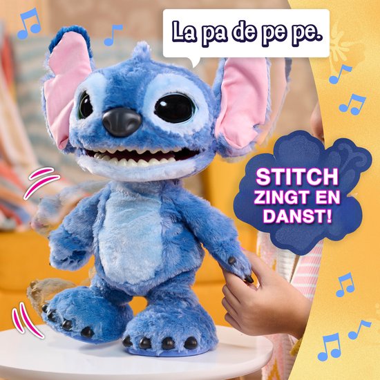 Disney Stitch - Ultimate Stitch - Interactieve pluchen knuffel - Afbeelding 3