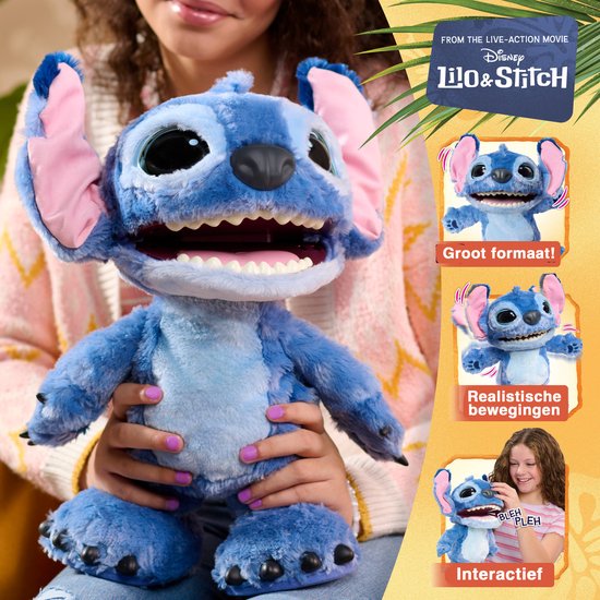 Disney Stitch - Ultimate Stitch - Interactieve pluchen knuffel - Afbeelding 5