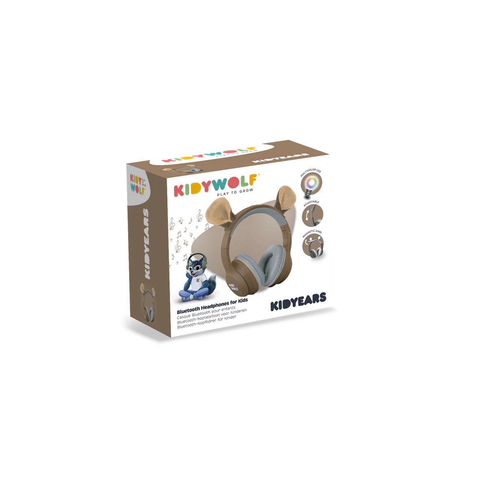 Kidywolf - Kidyears Bluetooth Koptelefoon (Beer) - Afbeelding 5
