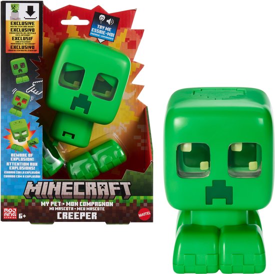 Minecraft My Pet Creeper Explosieve Figuur