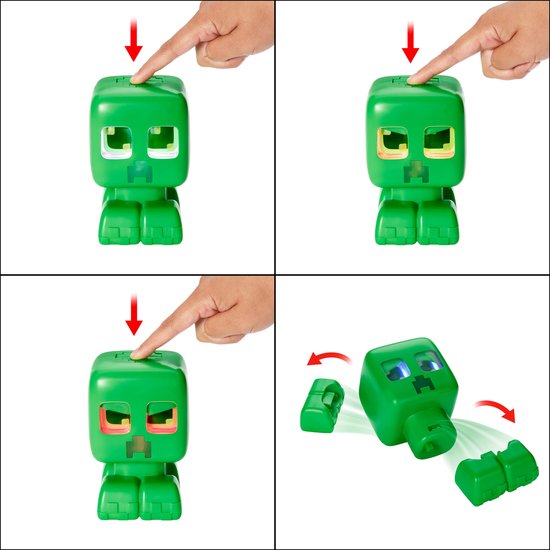 Minecraft My Pet Creeper Explosieve Figuur - Afbeelding 6
