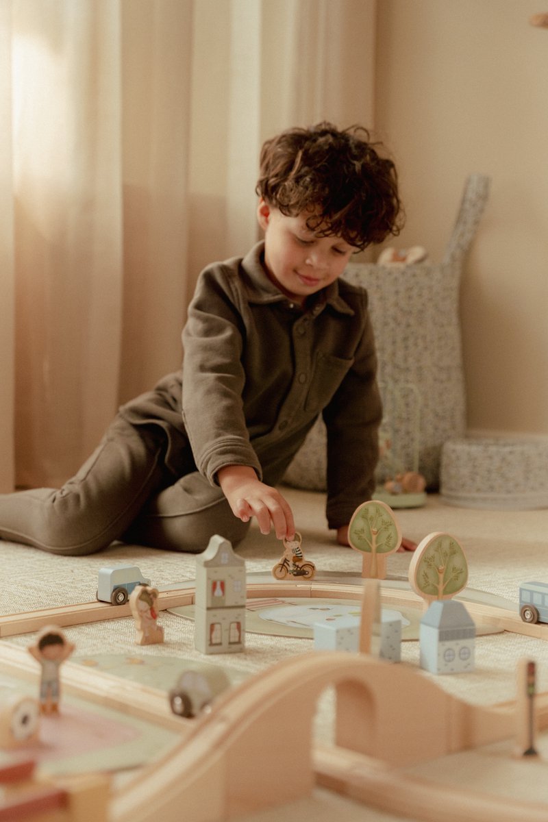 Little Dutch - Treinbaan set XL - Afbeelding 5