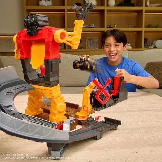 Monster Jam - 1:64 Smash en Bash Speelset - Afbeelding 4