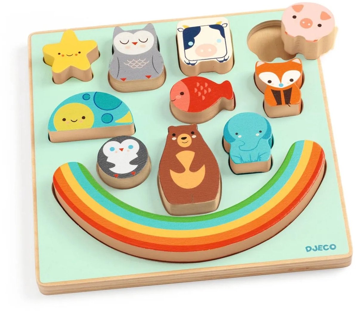 Djeco - Balanstoestel Puzzel - Afbeelding 2