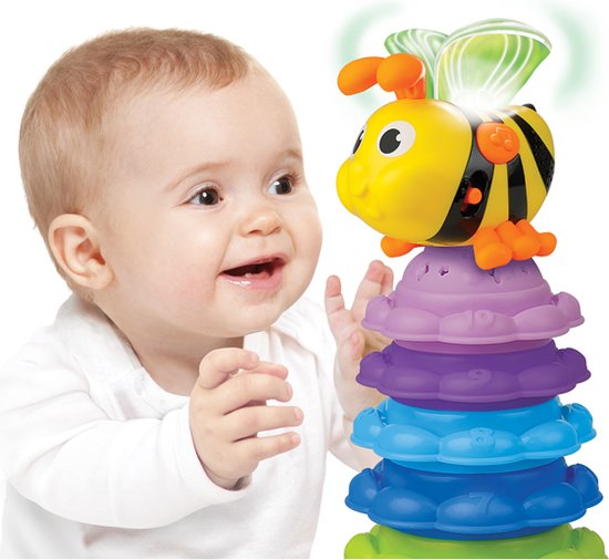 Stack N Learn Bijen- En Zonnebloemenstapelaars - Afbeelding 2