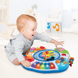 Lettertrein En Piano Activiteiten Tafel