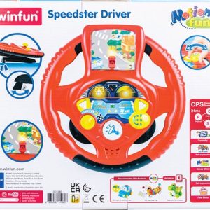 Speedster Driver met verlichting en realistische autogeluiden