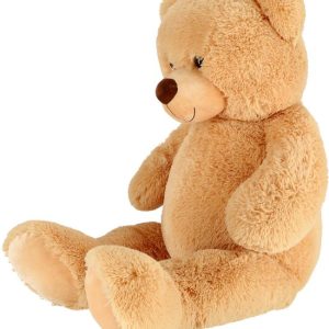 Knuffel Pluche Beer Zittend Bruin