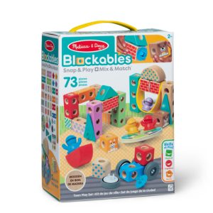 Melissa & Doug Blockables Town Play Set 73pc