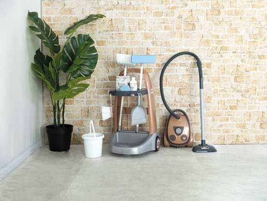 Smoby 330325 Rowenta Schoonmaaktrolley Met Stofzuiger - Afbeelding 4