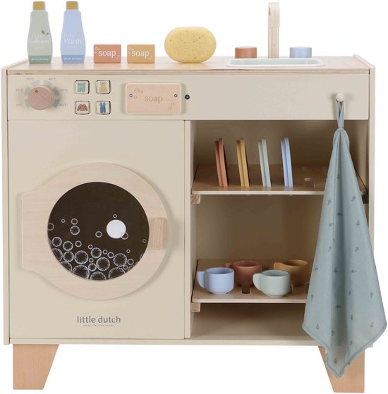 Little Dutch - Houten wasmachine