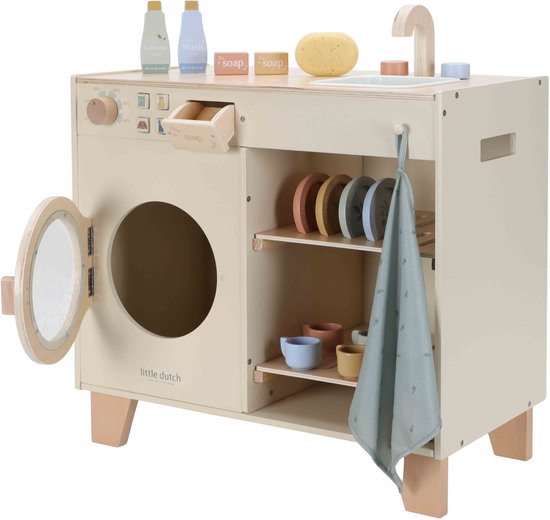 Little Dutch - Houten wasmachine - Afbeelding 2